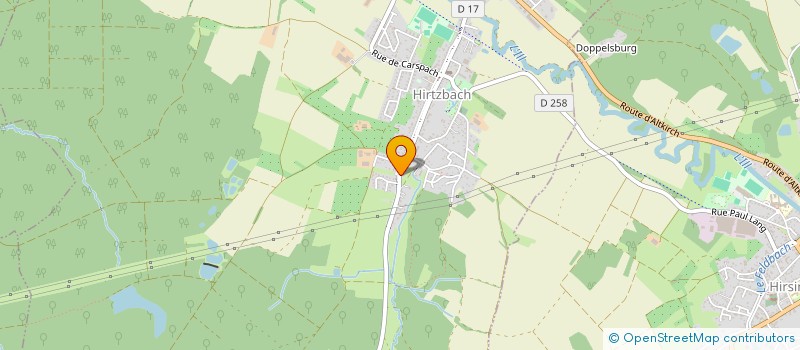 localisation de l'entreprise WAPEN  HIRTZBACH