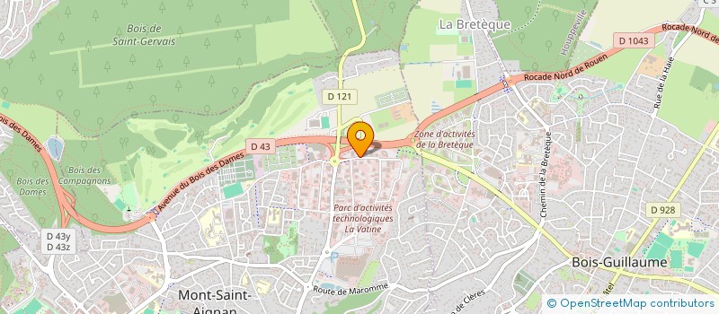 localisation de l'entreprise WAPPIZY  MONT-SAINT-AIGNAN