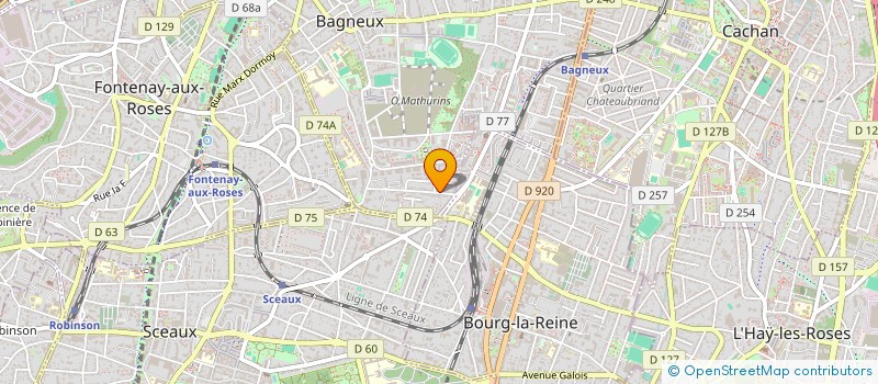 localisation de l'entreprise WAR LEGEND GAMING à BAGNEUX