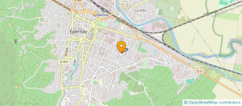 localisation de l'entreprise WAR METAL FEST  EPERNAY