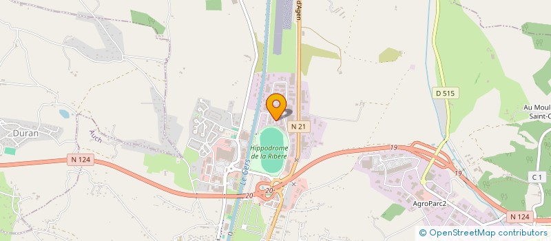 localisation de l'entreprise WARANET SOLUTIONS SAS  AUCH