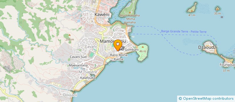 localisation de l'entreprise WARCAPITAL à MAMOUDZOU