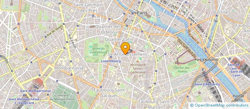 localisation de l'entreprise WARD ED  PARIS