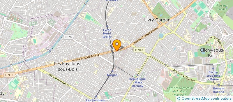 localisation de l'entreprise WARDA  LES PAVILLONS-SOUS-BOIS