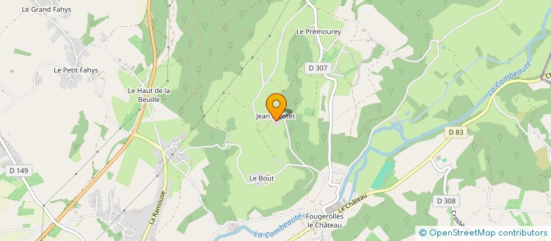 localisation de l'entreprise WARDENCLYFFE ADVANCED SERVICES  FOUGEROLLES-SAINT-VALBERT