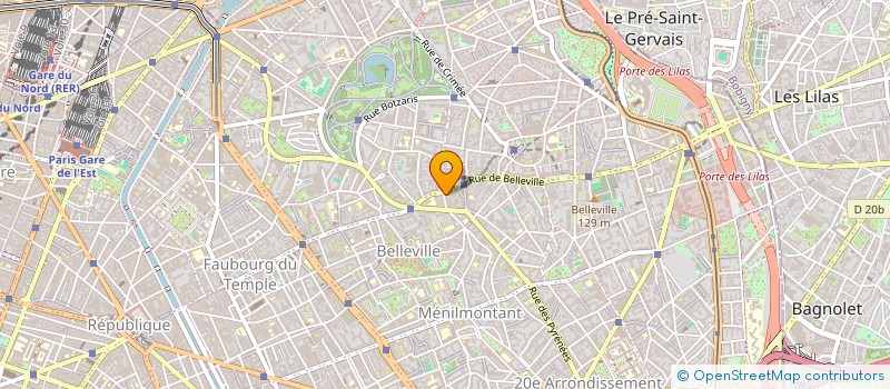 localisation de l'entreprise WARDI  PARIS