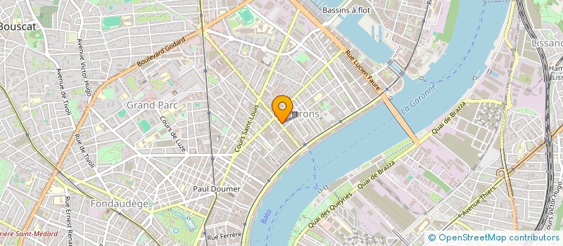 localisation de l'entreprise WARE SYSTEME à BORDEAUX