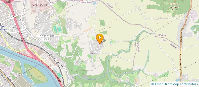 localisation de l'entreprise WAREINE ASSETS  CHASSE-SUR-RHONE