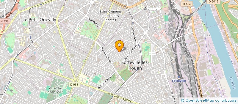 localisation de l'entreprise WARGA PARTNERS  SOTTEVILLE-LES-ROUEN