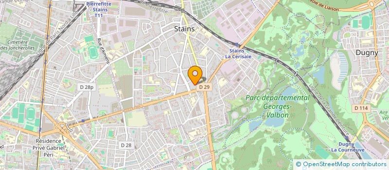 localisation de l'entreprise WARIACH BATIMENT à STAINS