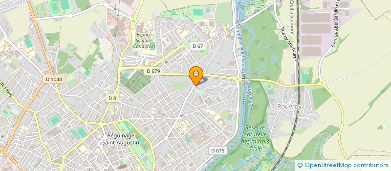 localisation de l'entreprise WARIN à SAINT-QUENTIN