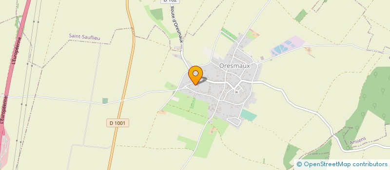 localisation de l'entreprise WARIN-FRANCOIS  ORESMAUX