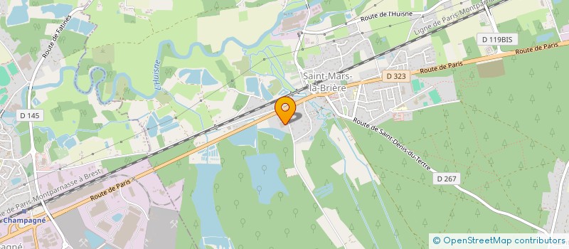 localisation de l'entreprise WARIOLE BERTHEZENE DASSA à SAINT-MARS-LA-BRIERE