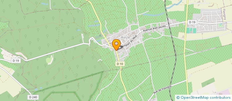 localisation de l'entreprise WARIS IMMOBILIER  AVIZE