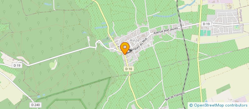 localisation de l'entreprise WARIS ZAMAVITI à AVIZE