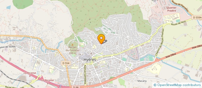 localisation de l'entreprise WARISAN à HYERES