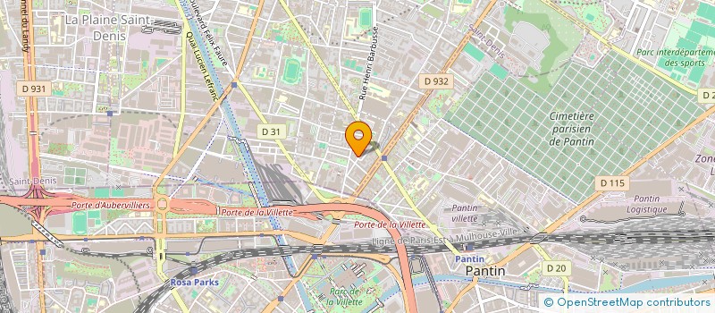 localisation de l'entreprise WARL WIDE ASSOCIATION TECHNICAL SERVICE à AUBERVILLIERS