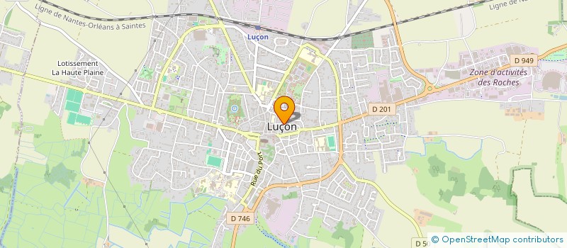 localisation de l'entreprise WARM  LUCON