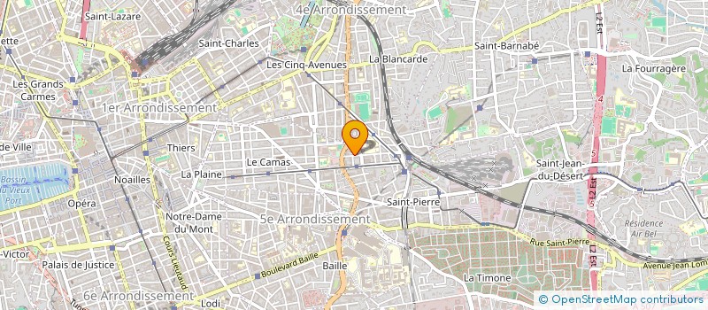 localisation de l'entreprise WARM UP STUDIO à MARSEILLE