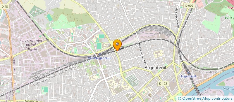 localisation de l'entreprise WARNAKULASOORIYA  ARGENTEUIL