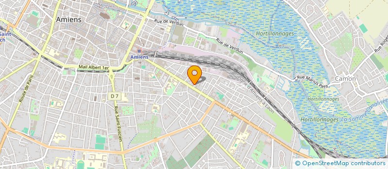 localisation de l'entreprise WARNET GLOBAL  AMIENS