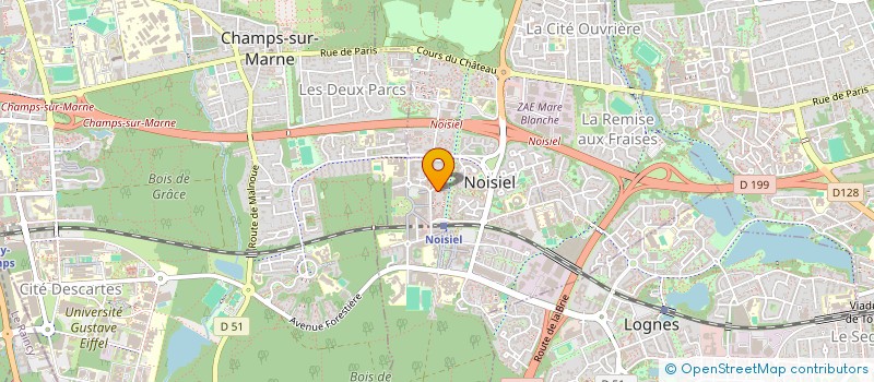 localisation de l'entreprise WARNING  NOISIEL