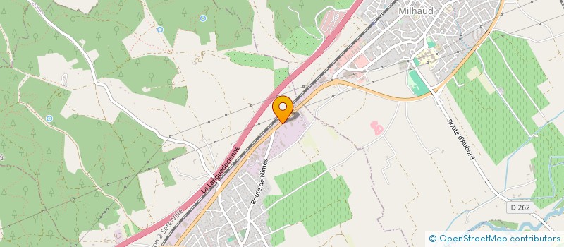 localisation de l'entreprise WARNING AUTOMOBILE  BERNIS