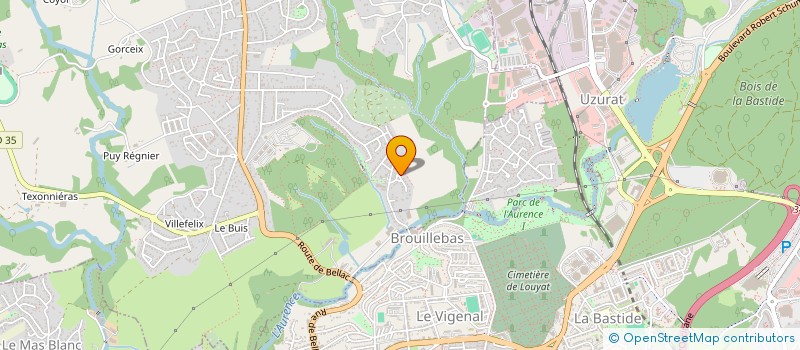 localisation de l'entreprise WARNING K à COUZEIX
