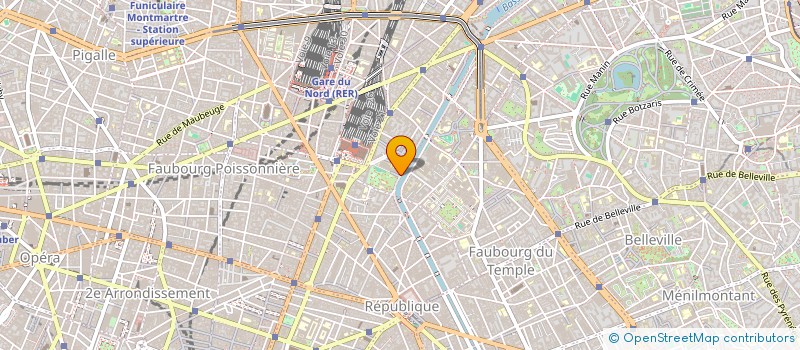 localisation de l'entreprise WARNING UP  PARIS