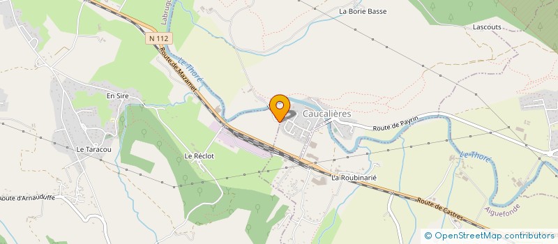 localisation de l'entreprise WAROUDE AUTOMATION SAS à LABRUGUIERE