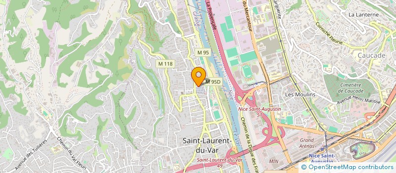 localisation de l'entreprise WARREN à SAINT-LAURENT-DU-VAR