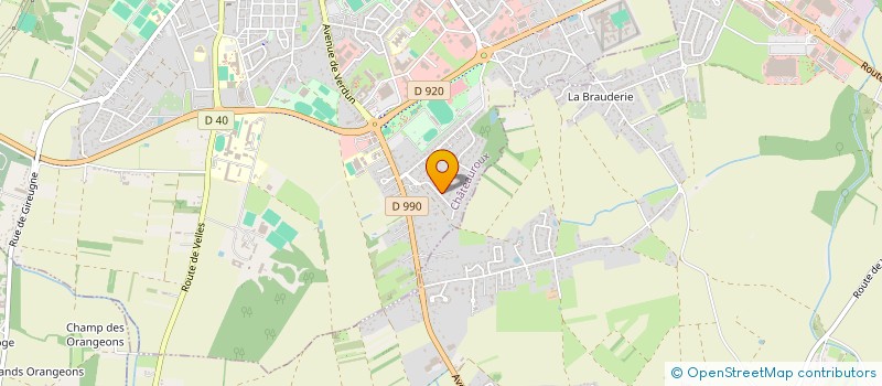 localisation de l'entreprise WARRIOR FIGHT SCHOOL à CHATEAUROUX