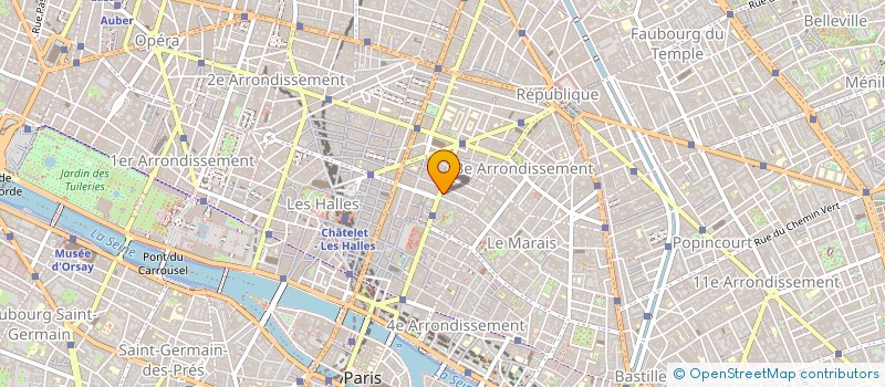 localisation de l'entreprise WARRIOR SCOOTER à PARIS