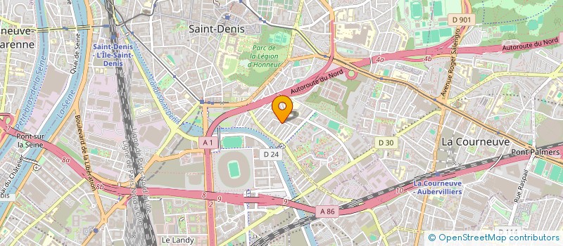 localisation de l'entreprise WARRIOR SERVICES à SAINT-DENIS