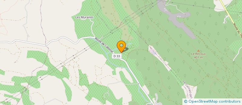 localisation de l'entreprise WARSZA  LE THORONET