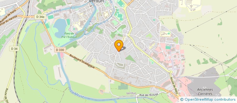 localisation de l'entreprise WARTA à VERDUN