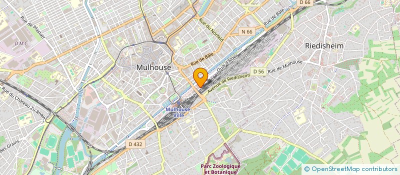 localisation de l'entreprise WARTSILA LATIN AMERICA  MULHOUSE