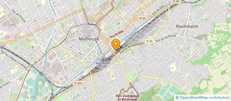 localisation de l'entreprise WARTSILA NSD FRANCE SA à MULHOUSE