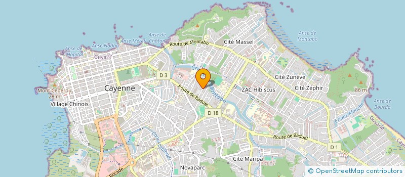 localisation de l'entreprise WARUNG KEMI  CAYENNE