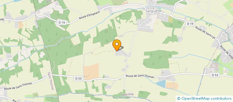 localisation de l'entreprise WARXIUM  SAIGUEDE