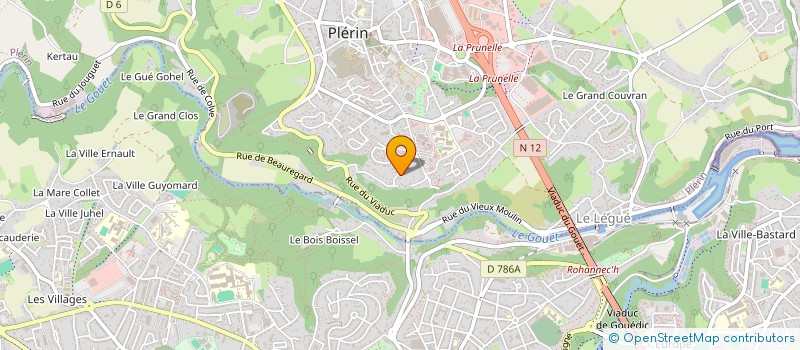 localisation de l'entreprise WARYO  PLERIN