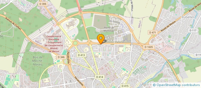 localisation de l'entreprise WAS ADMINISTRATIF à MELUN