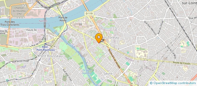 localisation de l'entreprise WASABI à NANTES