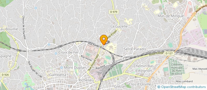 localisation de l'entreprise WASABI  NIMES
