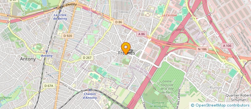 localisation de l'entreprise WASABI  FRESNES