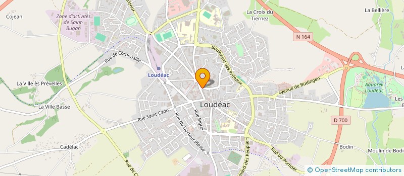 localisation de l'entreprise WASAMANIA à LOUDEAC