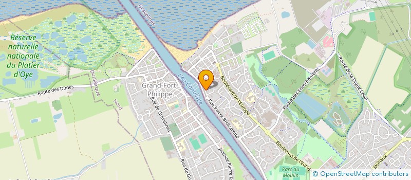 localisation de l'entreprise WASCAT à GRAVELINES