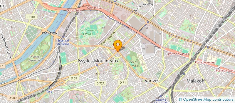 localisation de l'entreprise WASEL DISTRI à ISSY-LES-MOULINEAUX