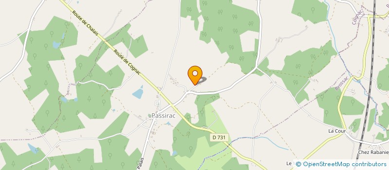 localisation de l'entreprise WASH AND GO  BROSSAC