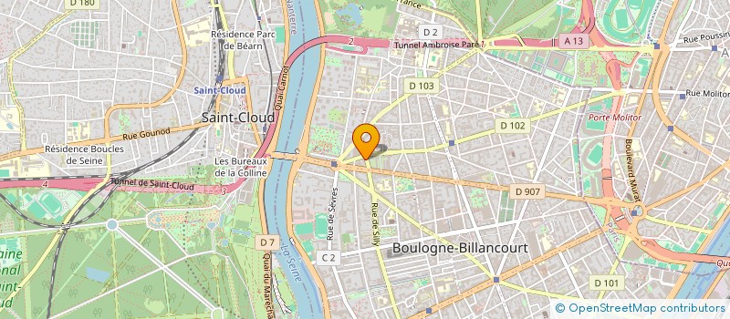 localisation de l'entreprise WASH & CO à BOULOGNE-BILLANCOURT